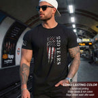 250 Years Vertical Flag T-Shirt – Vintage USA Independence 1776–2026 Shirt