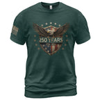 USA 250th Anniversary Shirt 1776-2026 American Flag Eagle Patriotic for Men
